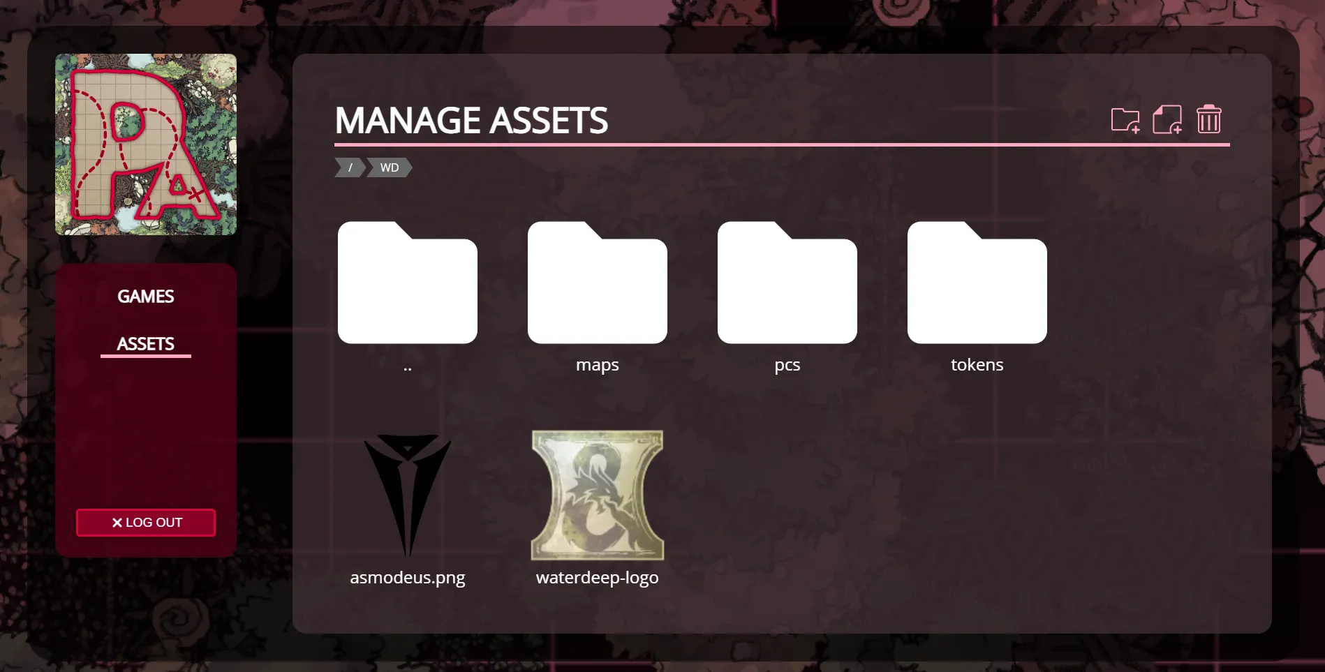 Dashboard Assets