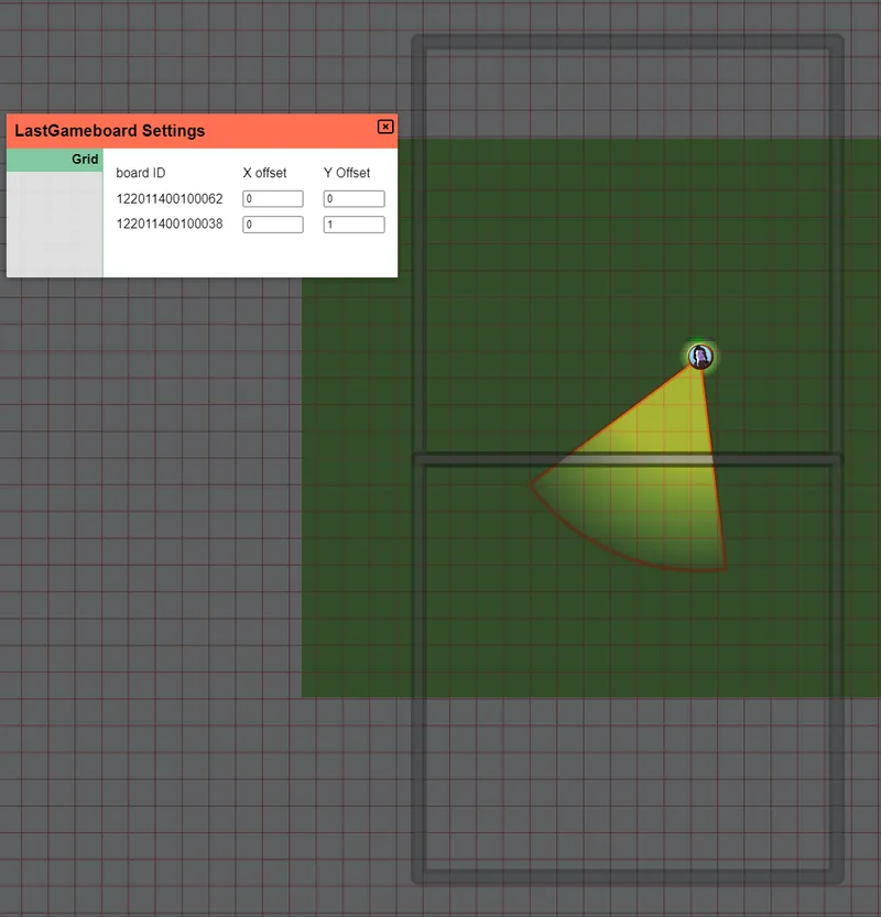 Gameboard Grid Settings